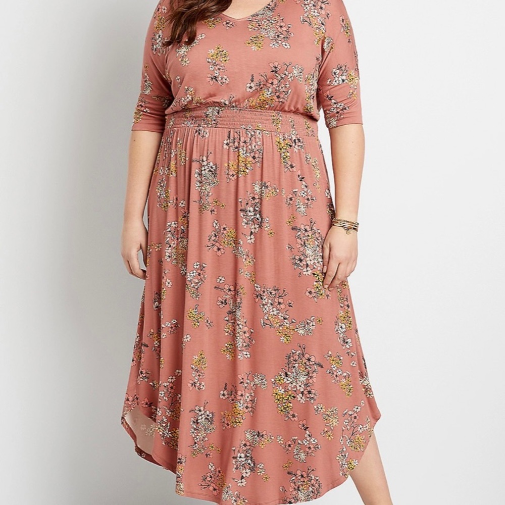 Maurices Floral Maxi-dress -NWT!